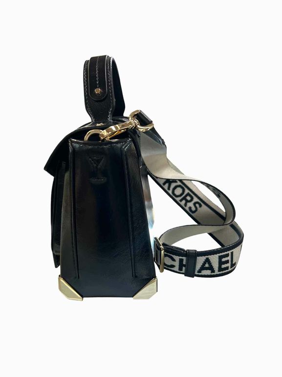 MICHAEL KORS  MANHATTAN PATENT SATCHEL