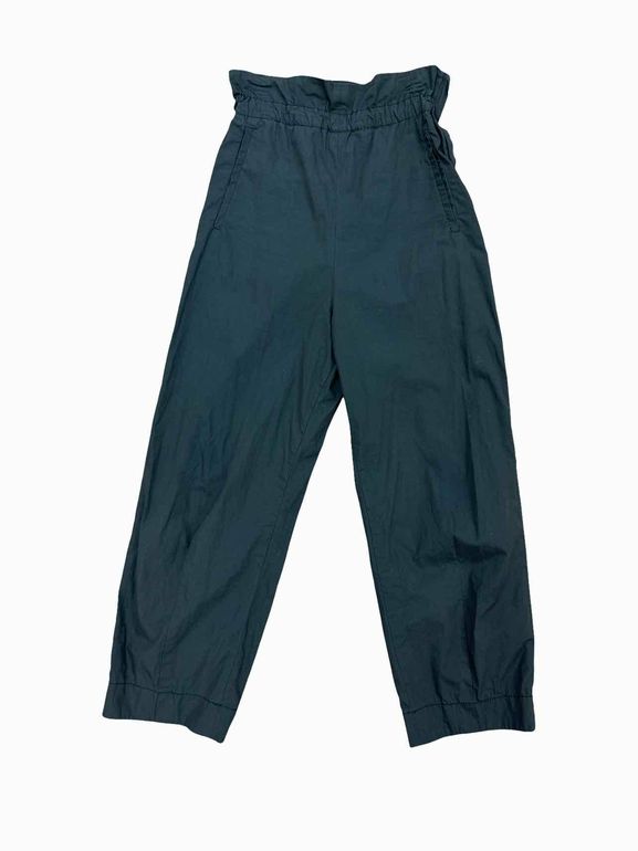 HACHE 100% COTTON HIGH WAISTED PRINCE TAPERED PANT SIZE: 38