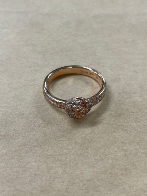 PANDORA SHIMMERING KNOT RING 6.75