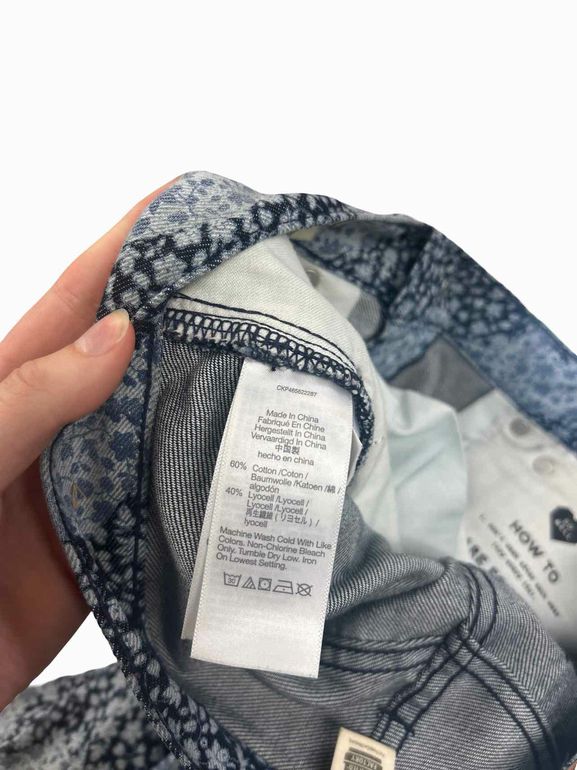 MADEWELL THE PERFECT VINTAGE STRAIGHT JEAN SIZE: 27