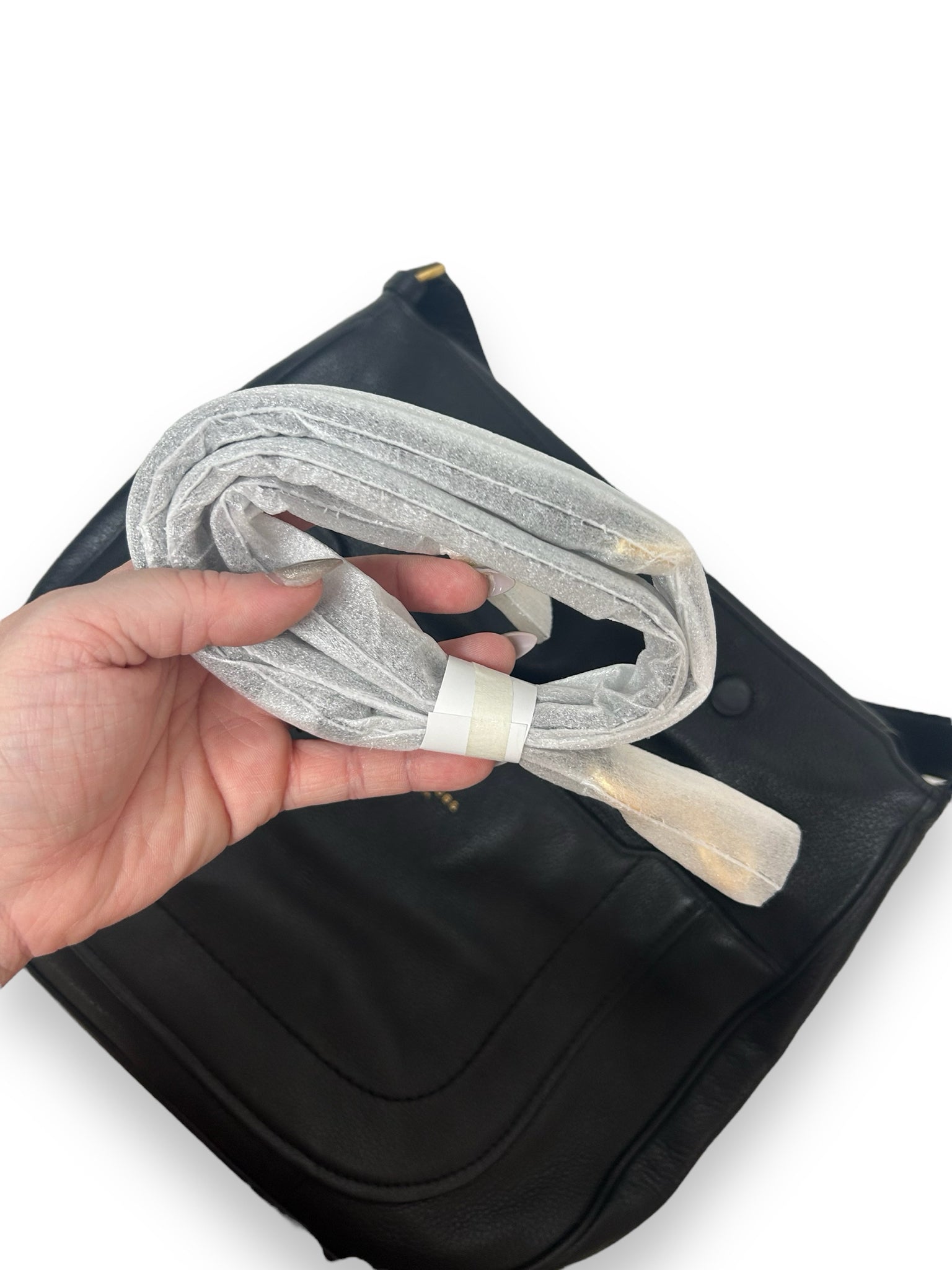 MARC JACOBS NWT EMPIRE CITY LARGE HOBO CROSSBODY BLACK