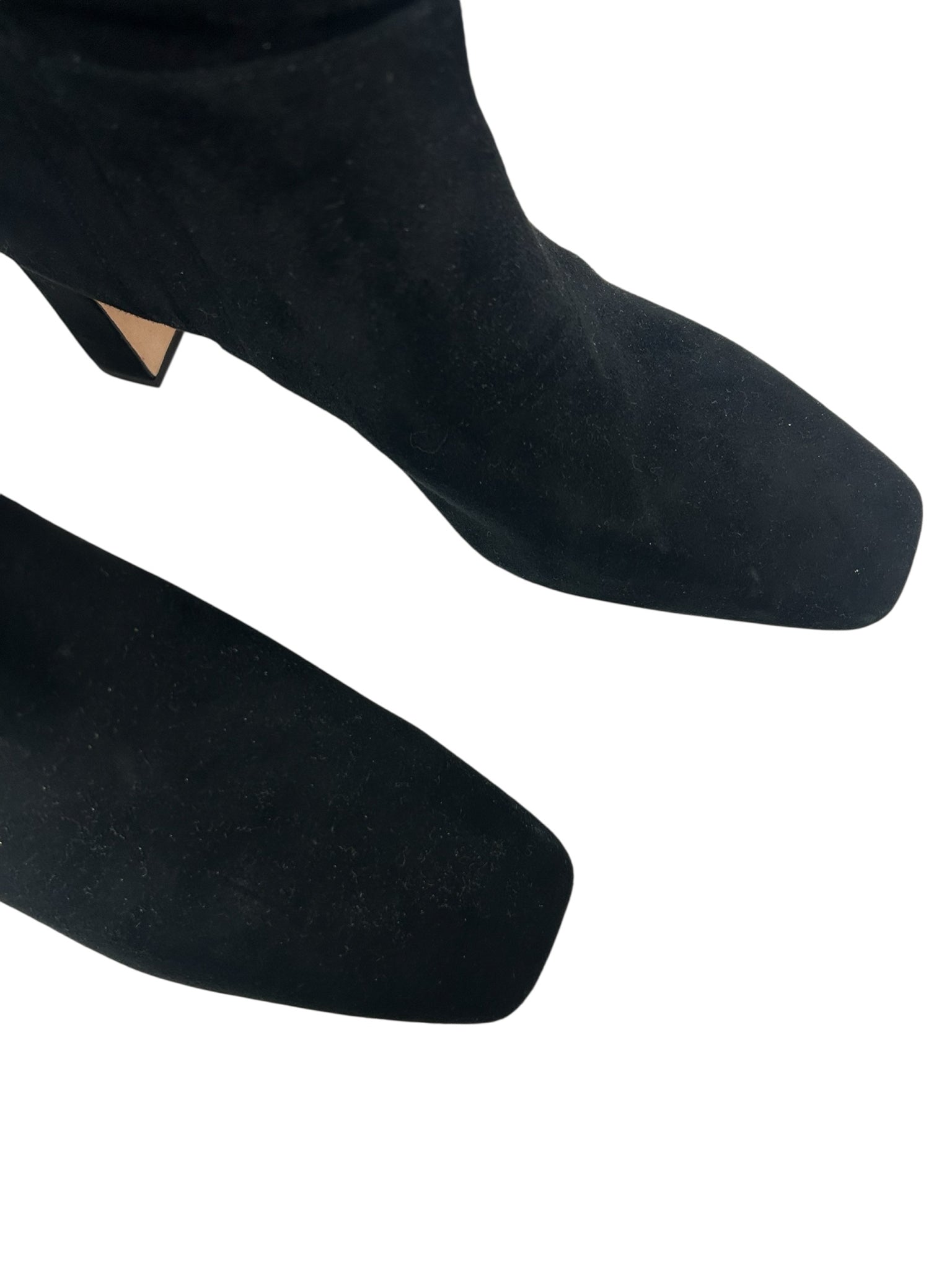 JMCLAUGHLIN BRIANA TALL BOOT BLACK SUEDE LEATHER SIZE 9.5