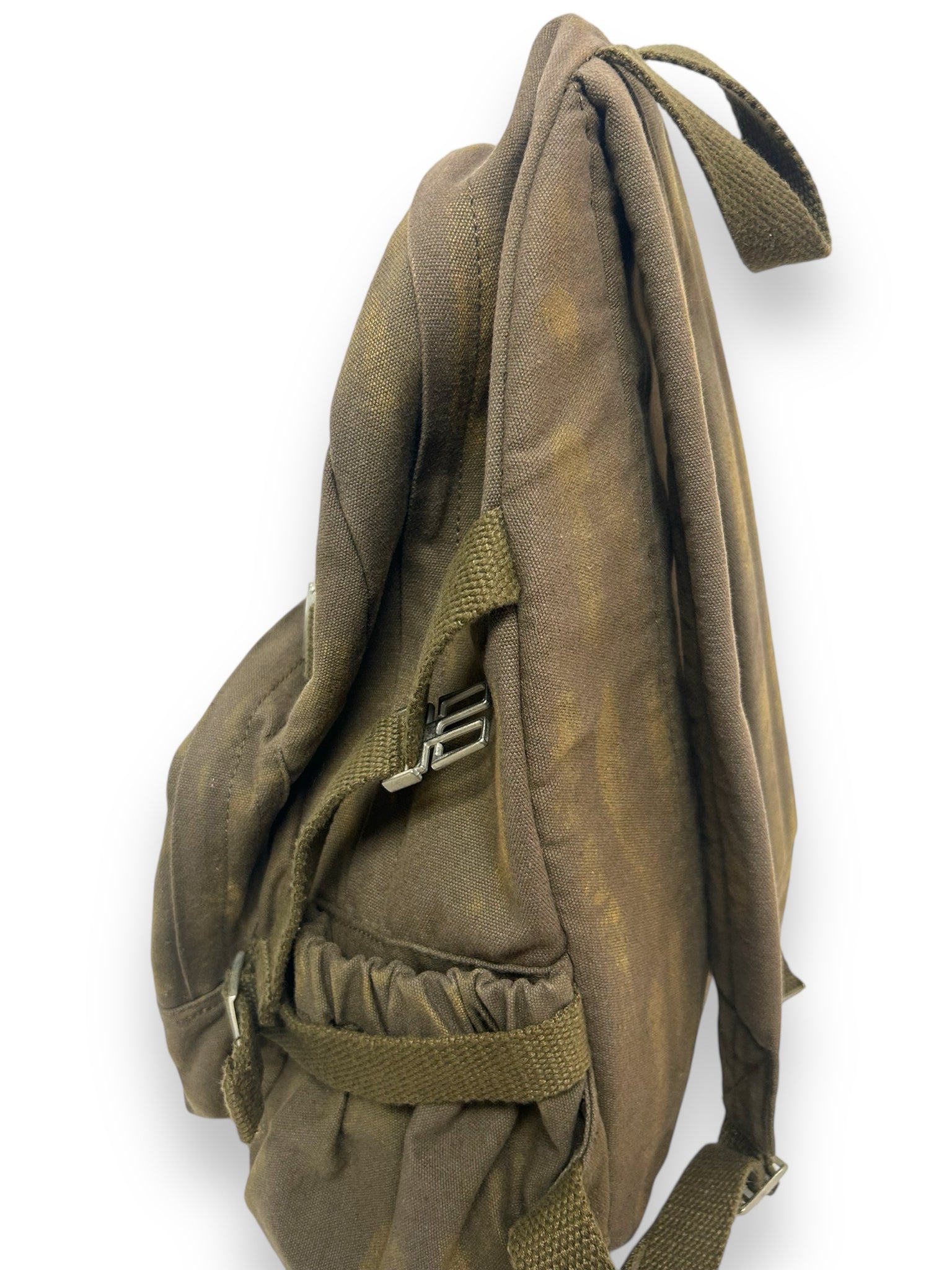 FREE PEOPLE OLIVE BERLIN STUDDED BACKPACK