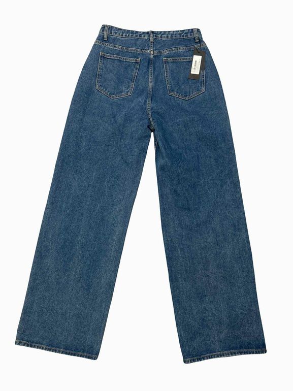 MOMOKROM NWT! BAGGY HIGH RISE JEANS SIZE: 10