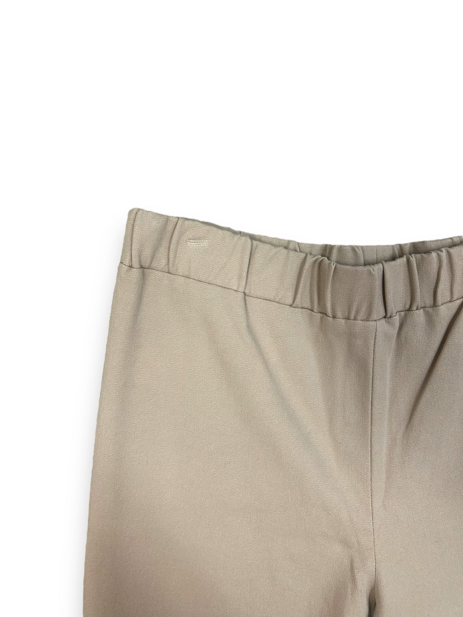 NWT COS TAN KHAKI SLIM PULL ON ELASTIC WAIST PANTS SIZE 10