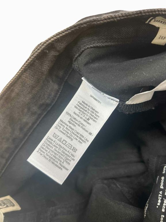 MADEWELL BARREL JEANS SIZE: 26