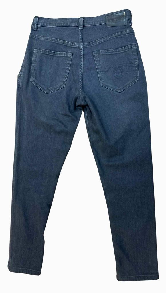 R13 X-OVER SKINNY LEG BLACK JEANS SIZE 24