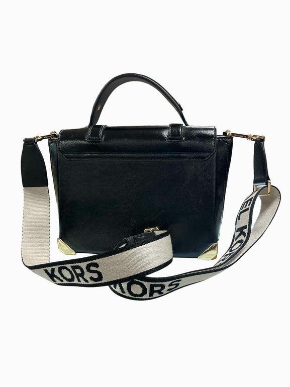 MICHAEL KORS  MANHATTAN PATENT SATCHEL