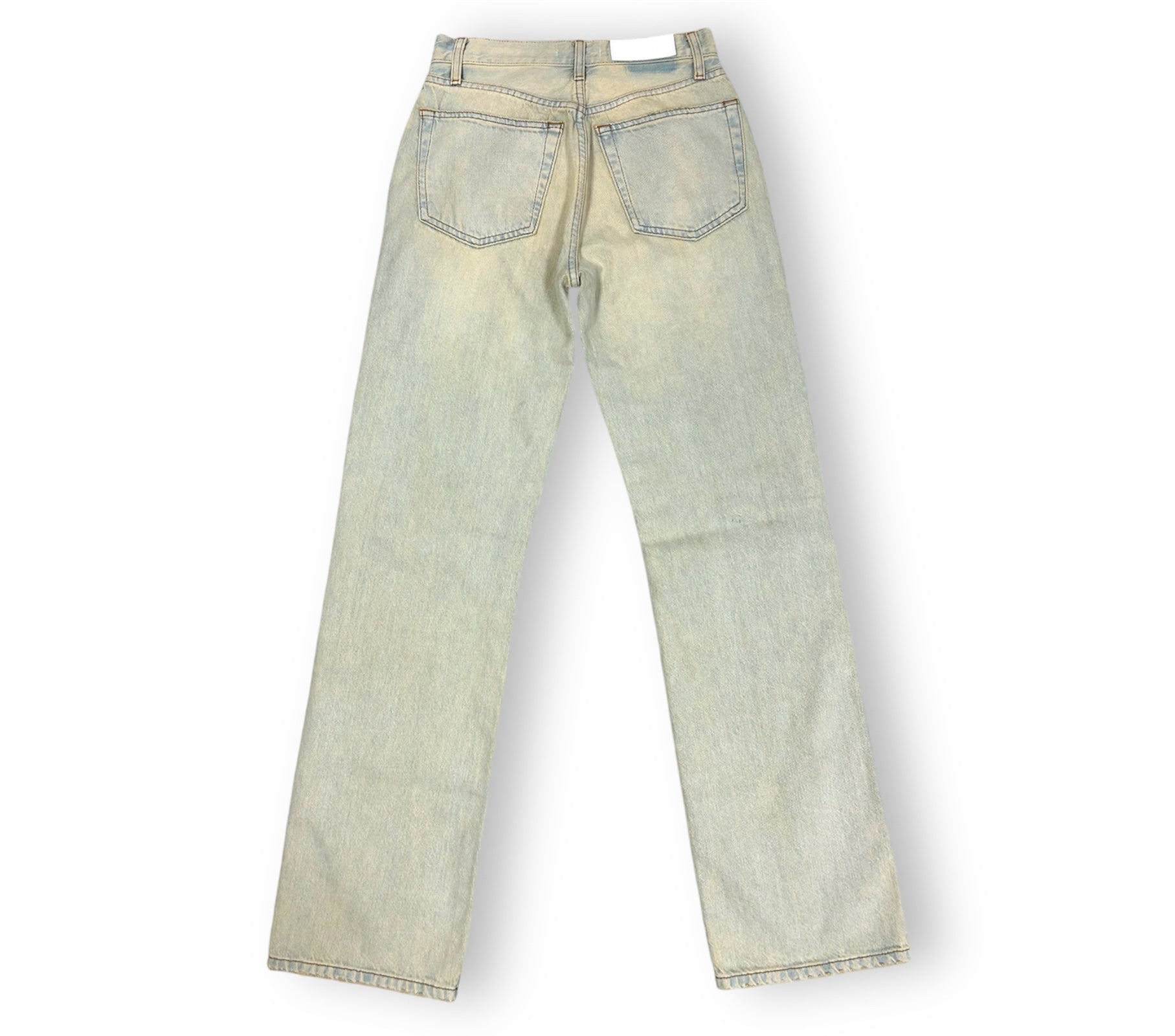 NEW RE/DONE 90'S HIGH RISE LOOSE NATSONDISTRE JEAN SIZE 25