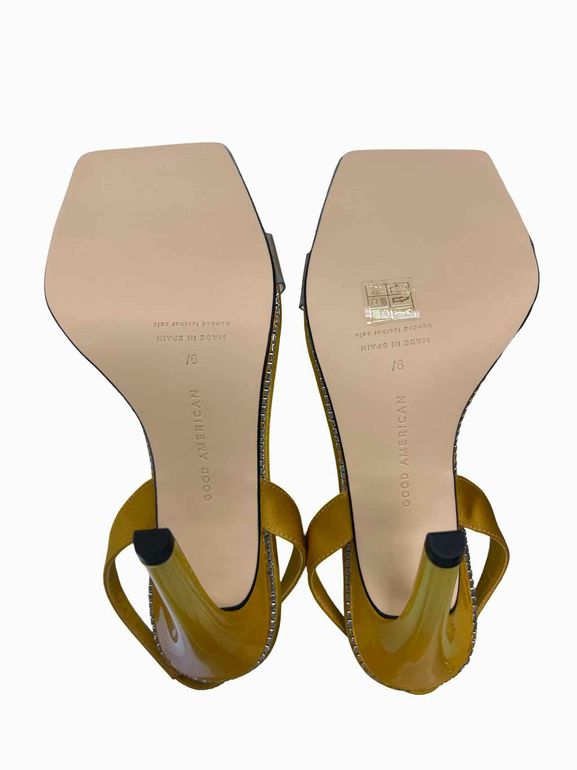 GOOD AMERICAN Size 9.5 GOLDENROD WSHOES-10