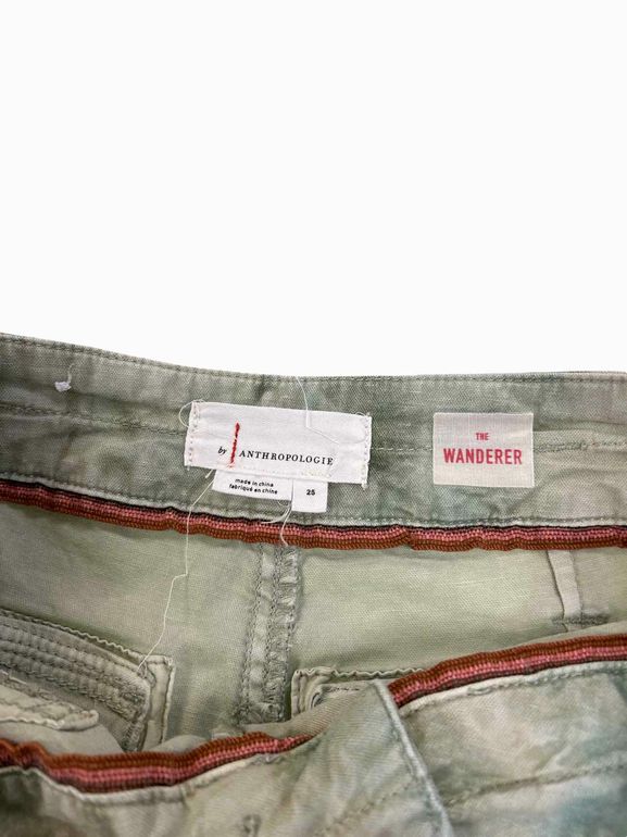 ANTHROPOLOGIE THE WANDERER TYE DYE PANT SIZE: 25