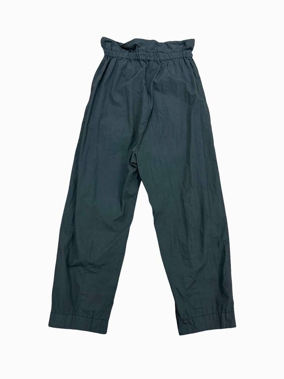 HACHE 100% COTTON HIGH WAISTED PRINCE TAPERED PANT SIZE: 38