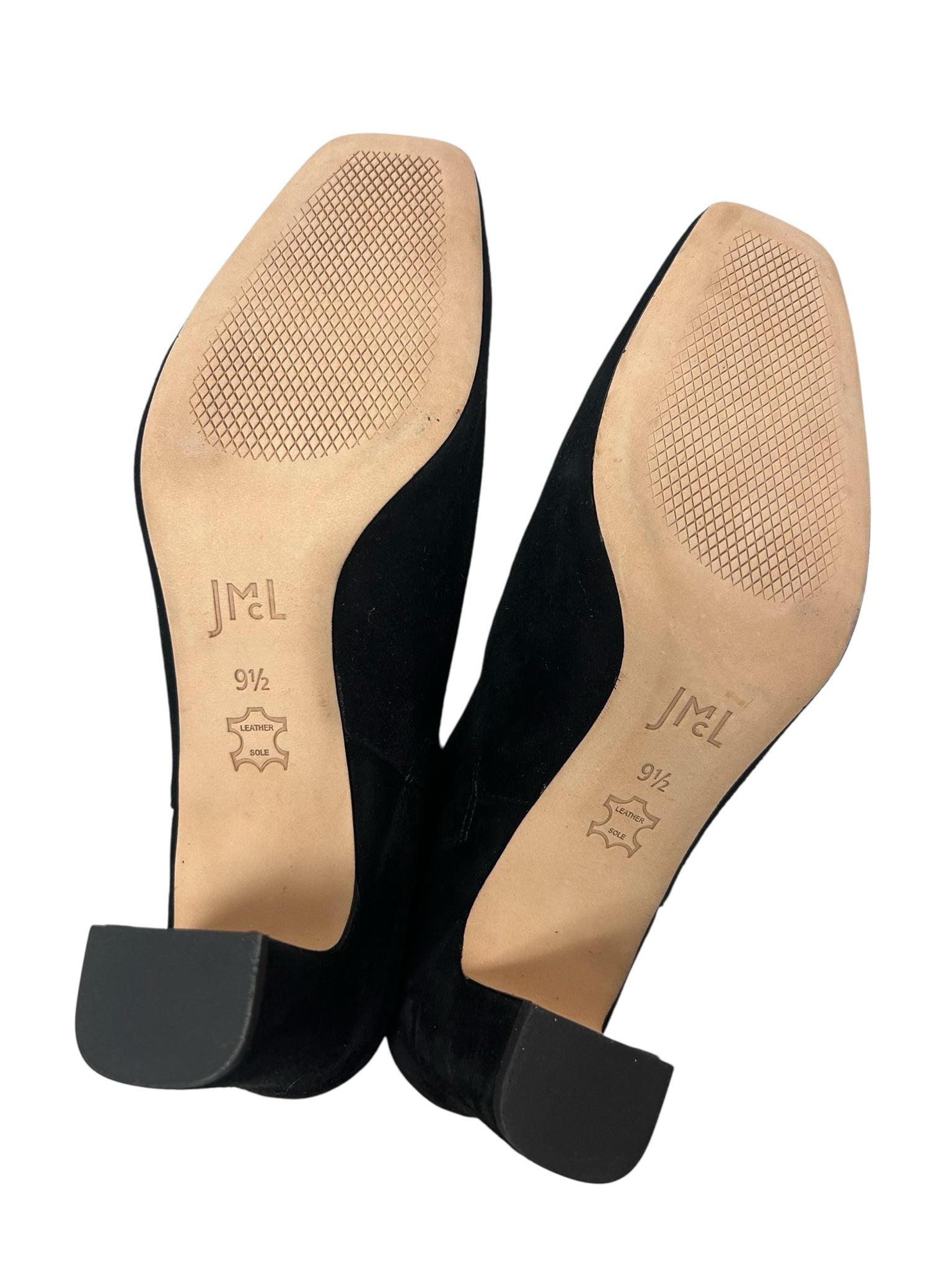 JMCLAUGHLIN BRIANA TALL BOOT BLACK SUEDE LEATHER SIZE 9.5