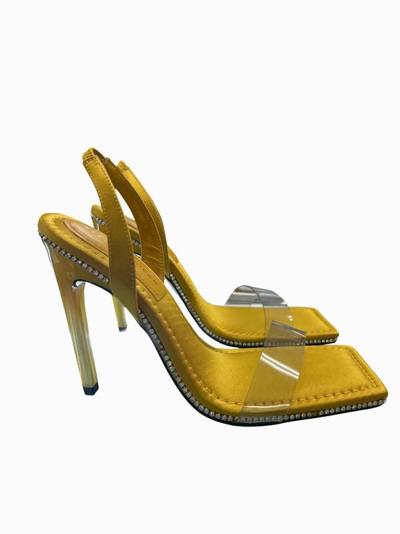 GOOD AMERICAN Size 9.5 GOLDENROD WSHOES-10