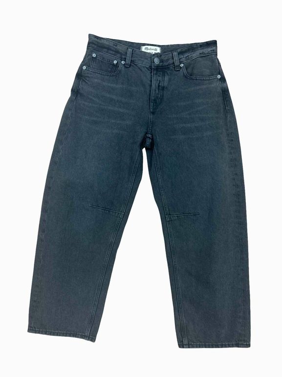 MADEWELL BARREL JEANS SIZE: 26