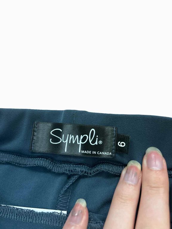 SYMPLI CUFFED CROP LAGENLOOK PANT SIZE: 6