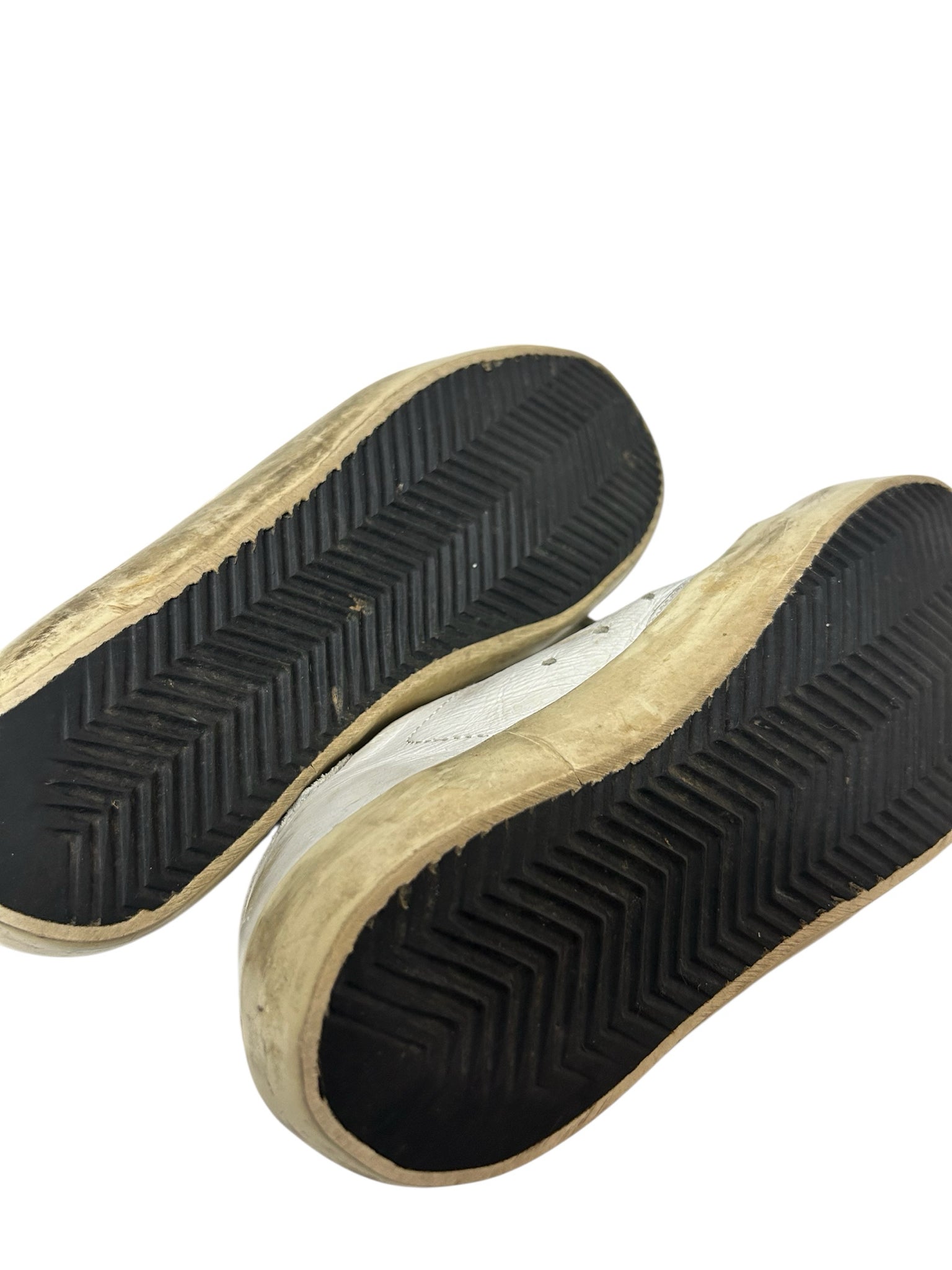 GOLDEN GOOSE SUPERSTAR SNEAKERS DISTRESSED WHITE SIZE 36 US 6