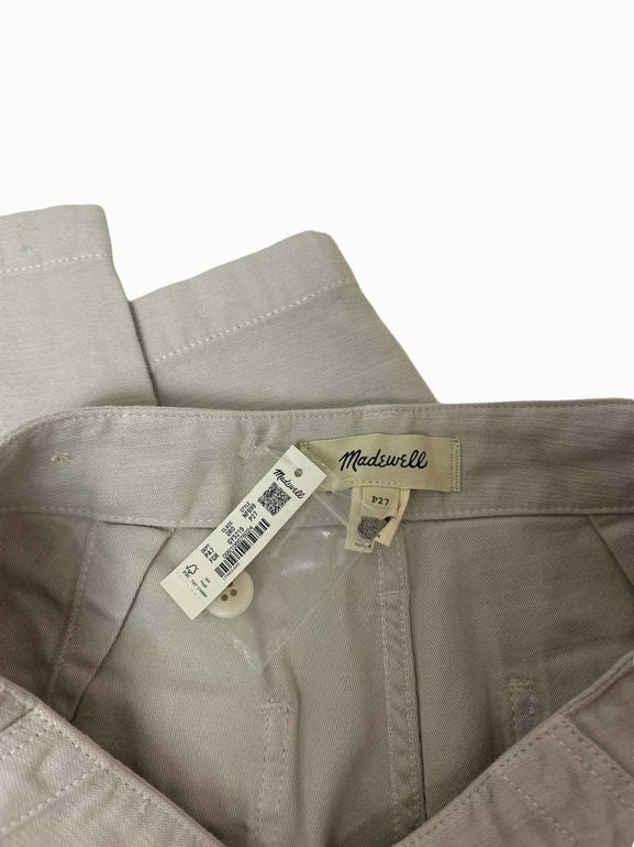 MADEWELL GRIFF TAPERED FATIGUE CARGO PANT SIZE: 27P