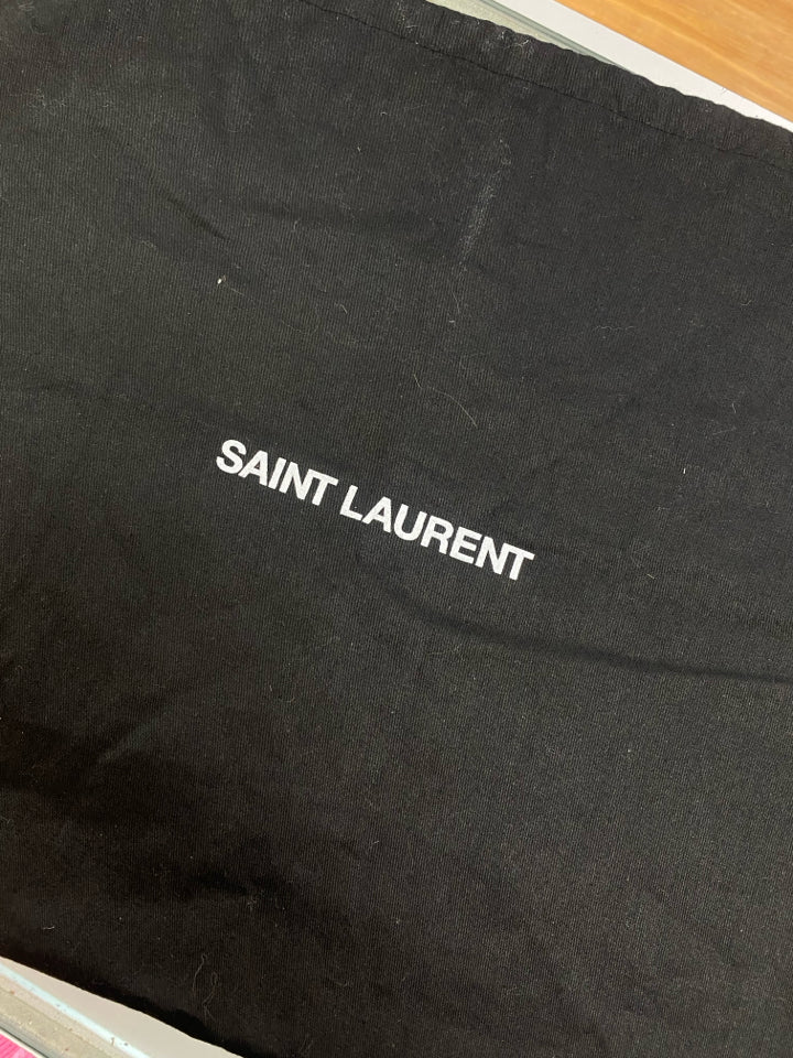 YVES SAINT LAURENT MEDIUM NIKI VINTAGE LEATHER SHOULDER BAG IN TAN