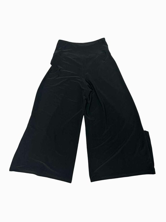 SYMPLI  WIDE LEG DRAPEY CROP PANT LEG POCKET SIZE: 2