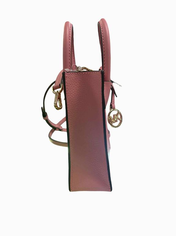 MICHAEL KORS MERCER XS SHOPPER CROSSBODY CARNATION PINK NEW!
