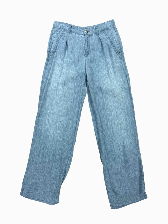 MARCCAIN  RELAXED LEG TROUSER SIZE N1 SIZE: XS