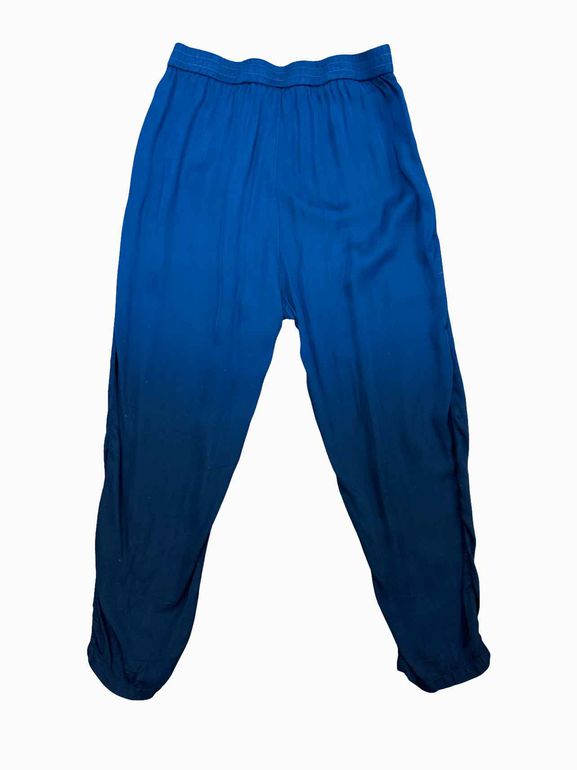 RAQUEL ALLEGRA  THE SUNDAY PANT MATTE SATIN OMBRE PANT  SIZE: XS