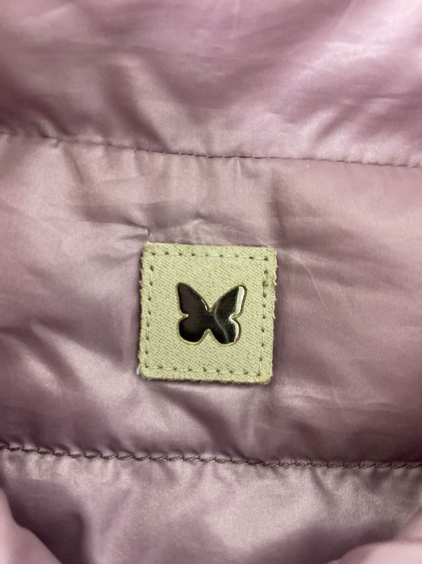 MAX MARA PURPLE/PINK WEEKEND REVERSIBLE PACKABLE DOWN JACKET SIZE SMALL
