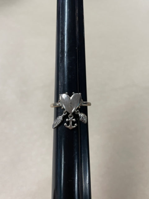 PANDORA SPIRITUAL SYMBOLS RING 6.5