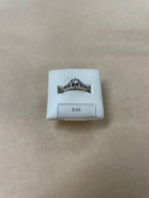 PANDORA FAIRYTALE TIARA CUBIC ZIRCONIA RING 9