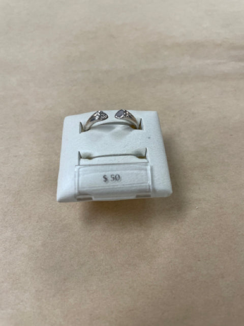 PANDORA TWO HEARTS OPEN RING 5.75