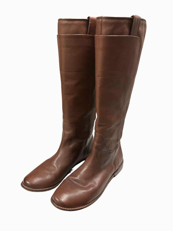 FRYE BROWN PAIGE RIDING BOOT SIZE 9.5