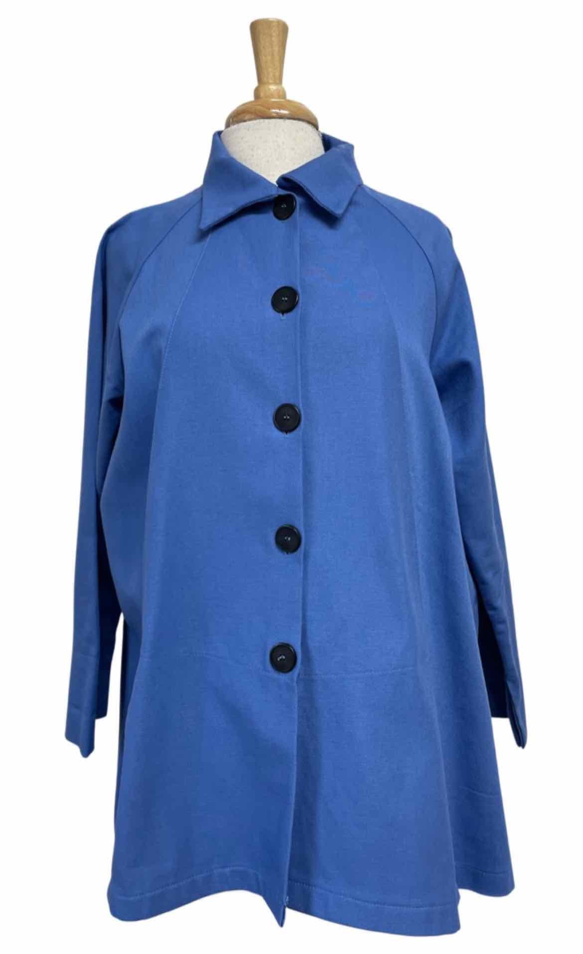 VITAMIN 100% COTTON TOPPER BLUE JACKET SIZE ONE SIZE