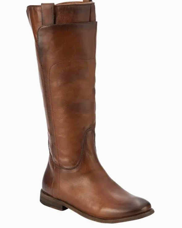 FRYE BROWN PAIGE RIDING BOOT SIZE 9.5