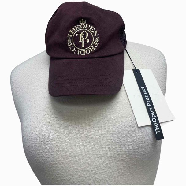 URBAN OUTFITTERS NWT! THEOPEN PRODUCT HERITAGE MESH BASEBALL MAROON CAP