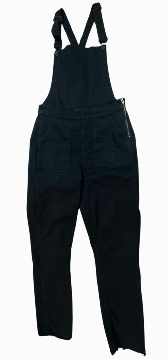 MADEWELL SKINNY BLACK OVERALLS SIZE M