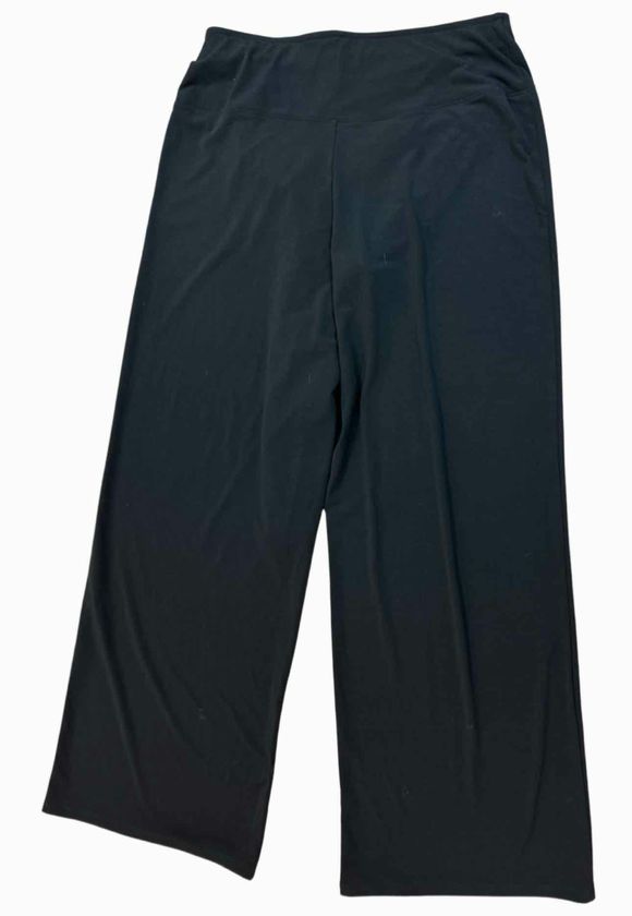SPANX ON THE GO WIDE LEG BLACK PANT SIZE L– WEARHOUSE CONSIGNMENT