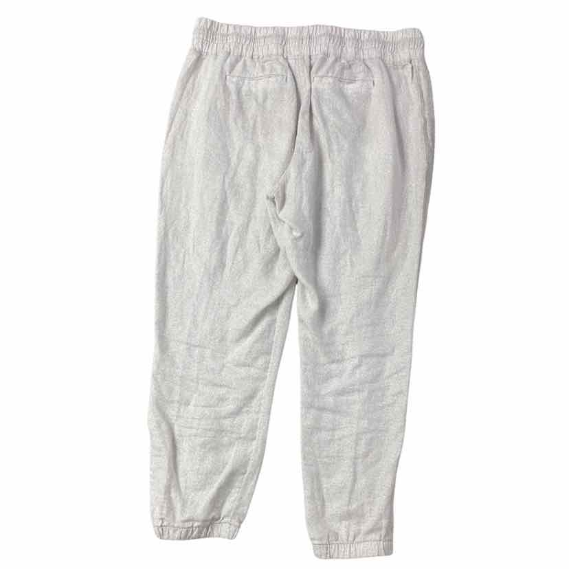 ATHLETA WHITE CABO LINEN JOGGERS SIZE 16– WEARHOUSE CONSIGNMENT