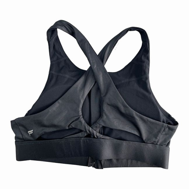 FABLETICS NWT! ELLA HIGH SUPPORT ZIP FRONT BLACK SPORTS BRA SIZE L– WEARHOUSE  CONSIGNMENT