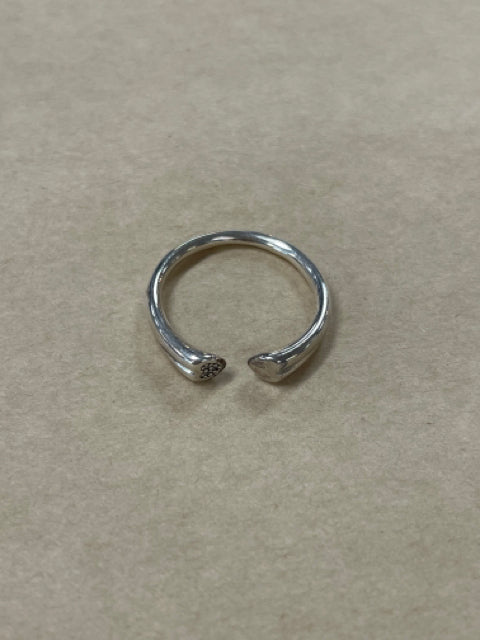 PANDORA TWO HEARTS OPEN RING 7