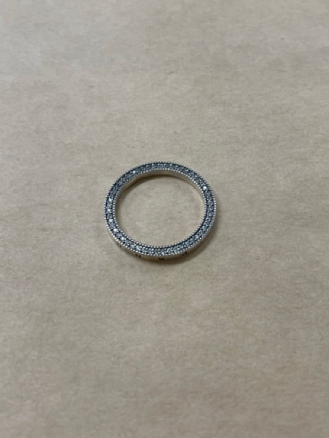 PANDORA SIGNATURE HEARTS OF PANDORA RING 6.5
