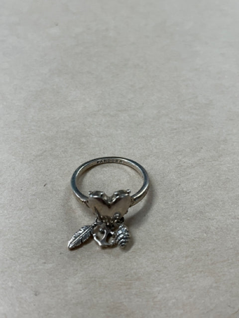 PANDORA SPIRITUAL SYMBOLS RING 6.5