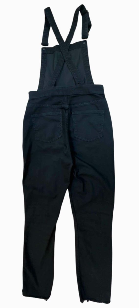 MADEWELL SKINNY BLACK OVERALLS SIZE M