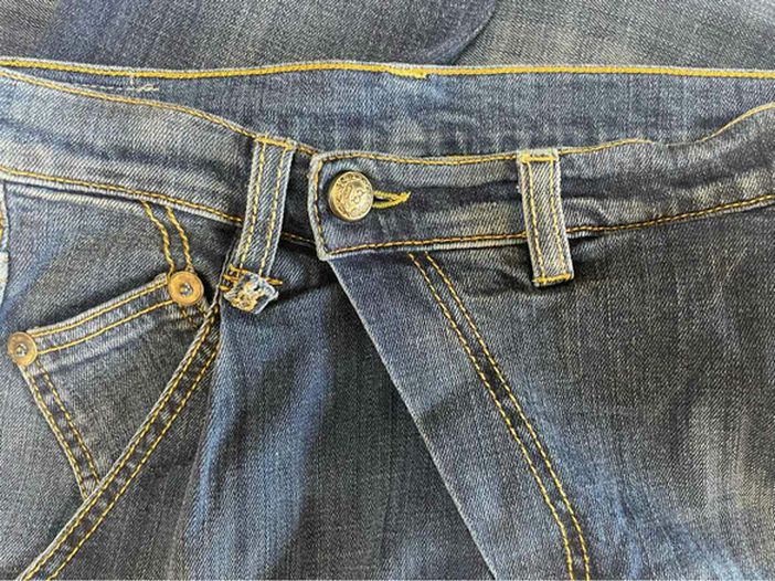 R13 X-OVER JEANS SIZE 26