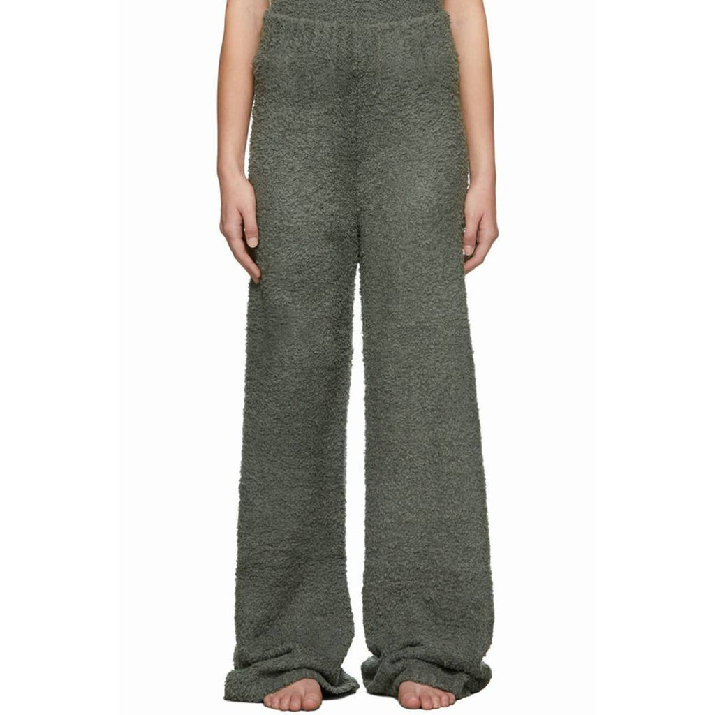 SKIMS NWT HIGHWAISTED LOUNGE COZY KNIT PANTS JUNIPER SIZE S/M