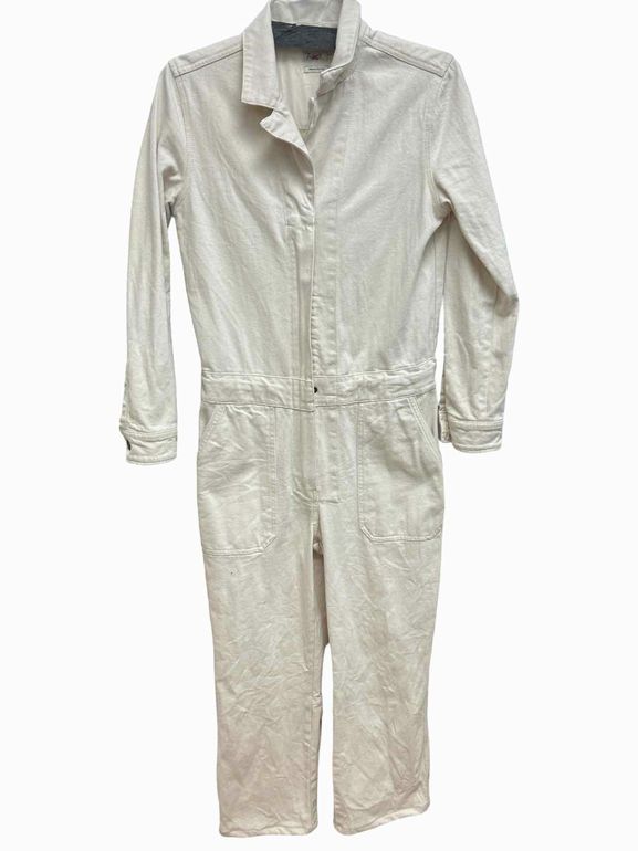 FAHERTY OVERLAND STRETCH ORGANIC COTTON JUMPSUIT SIZE: S