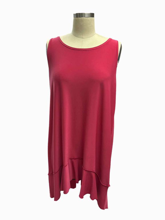 SYMPLI SLEEVELESS TIERED DRESS SIZE: 14