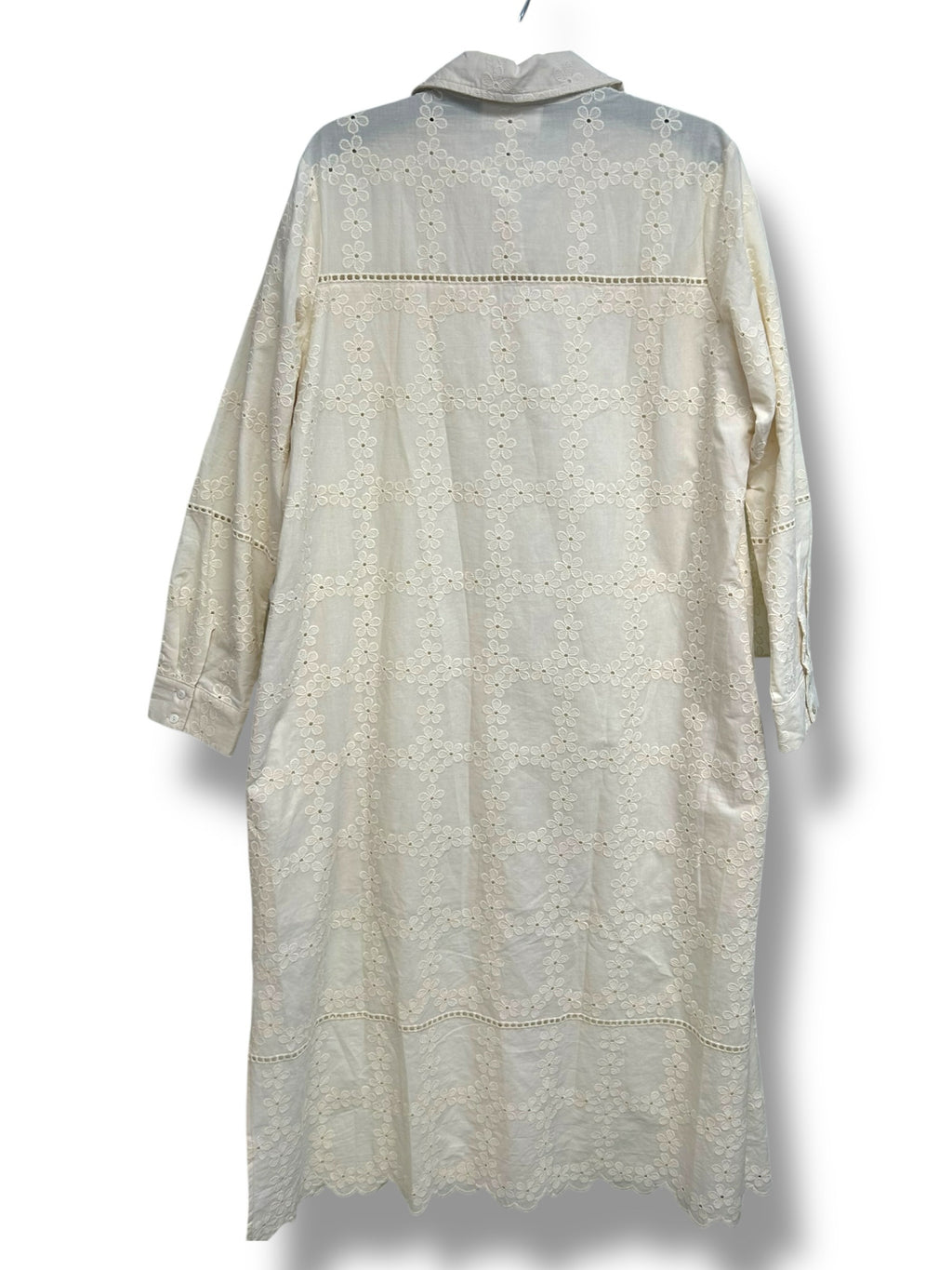 tuckernuck ivory dress Tuckernuck Ivory Patchwork Embroidered Cressida Mini Dress Ivory / M