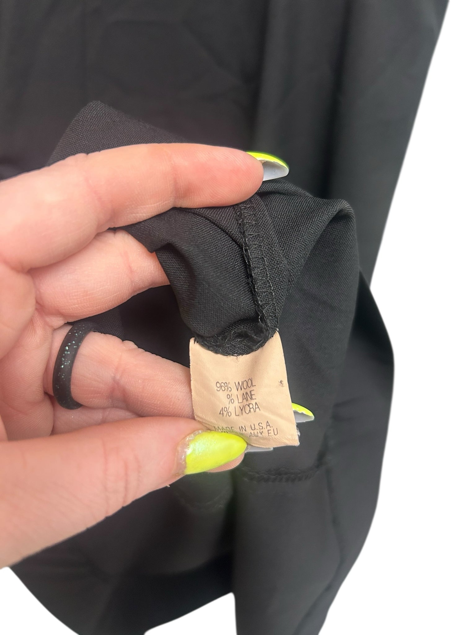 THEORY WOOL BLEND VINTAGE SQUARE NECK FITTED SLEEVELESS MINI DRESS SIZE 0