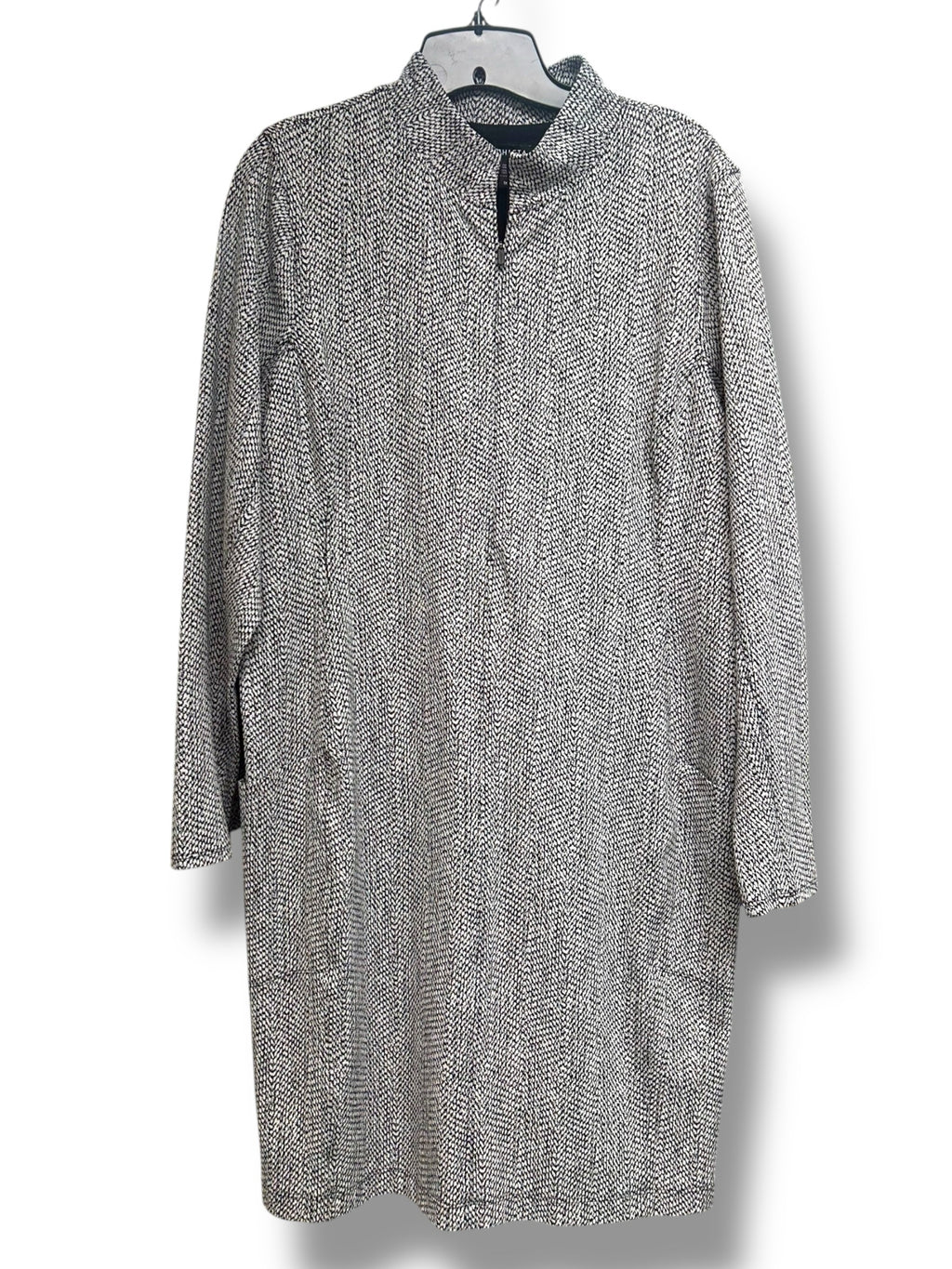 ATHLETA DELANCY HERRINGBONE BRAIDEN QUARTER ZIP DRESS SIZE 1X - WEARHOUSE  CONSIGNMENT